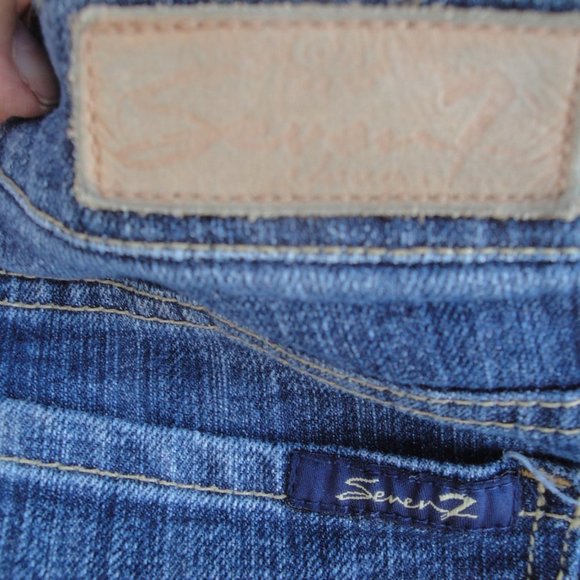 Seven 7 Jeans Slim Women's  Size 26 Medium Wash - Picture 6 of 6